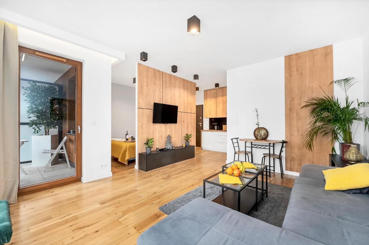 Ferienwohnung Lumina Deluxe Warschau Exterior foto